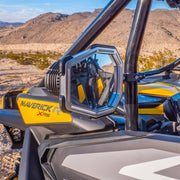 DRT Billet Aluminum Tactical Convex Side Mirror Set - PCI Race Radios