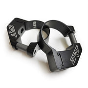 DRT Billet Aluminum Tactical Convex Side Mirror Set - PCI Race Radios