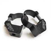 DRT Billet Aluminum Tactical Convex Side Mirror Set - PCI Race Radios