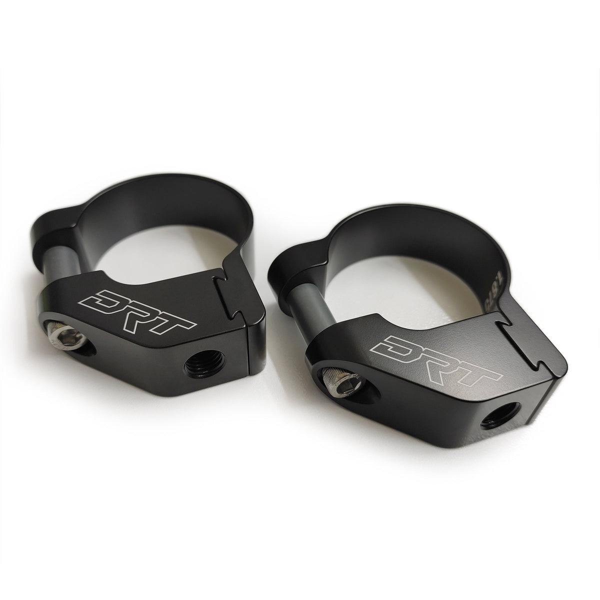 DRT Billet Aluminum Tactical Convex Side Mirror Set - PCI Race Radios