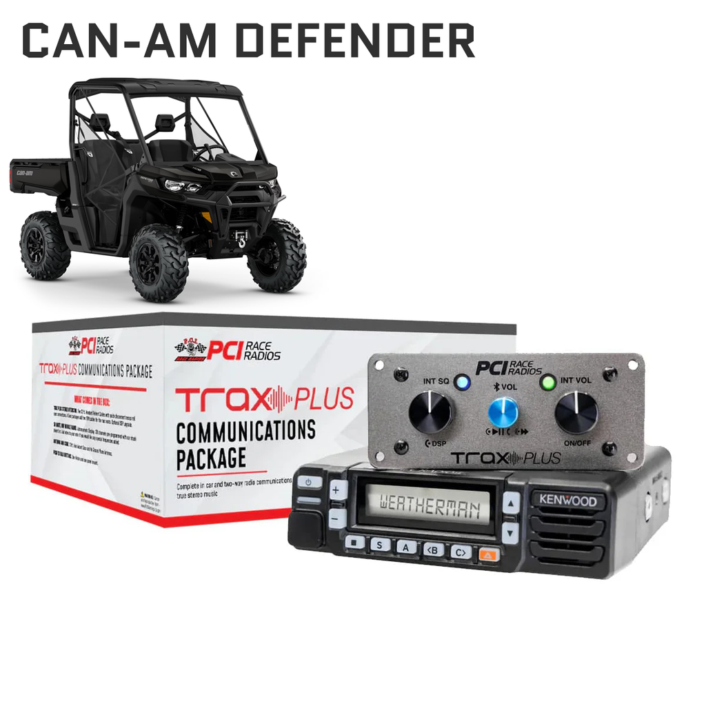 Can Am Defender Trax UTV Communications Package - PCI Race Radios