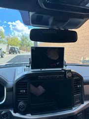 Gen 3 Raptor & 2021+ F150 - Center Dash Fold Down GPS mount - Garmin TREAD XL - PCI Race Radios