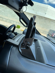 Gen 3 Raptor & 2021+ F150 - Center Dash Fold Down GPS mount - Garmin TREAD XL - PCI Race Radios