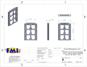 PACKOUT Storage Universal Mounting Plate - PCI Race Radios