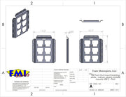 PACKOUT Storage Universal Mounting Plate - PCI Race Radios