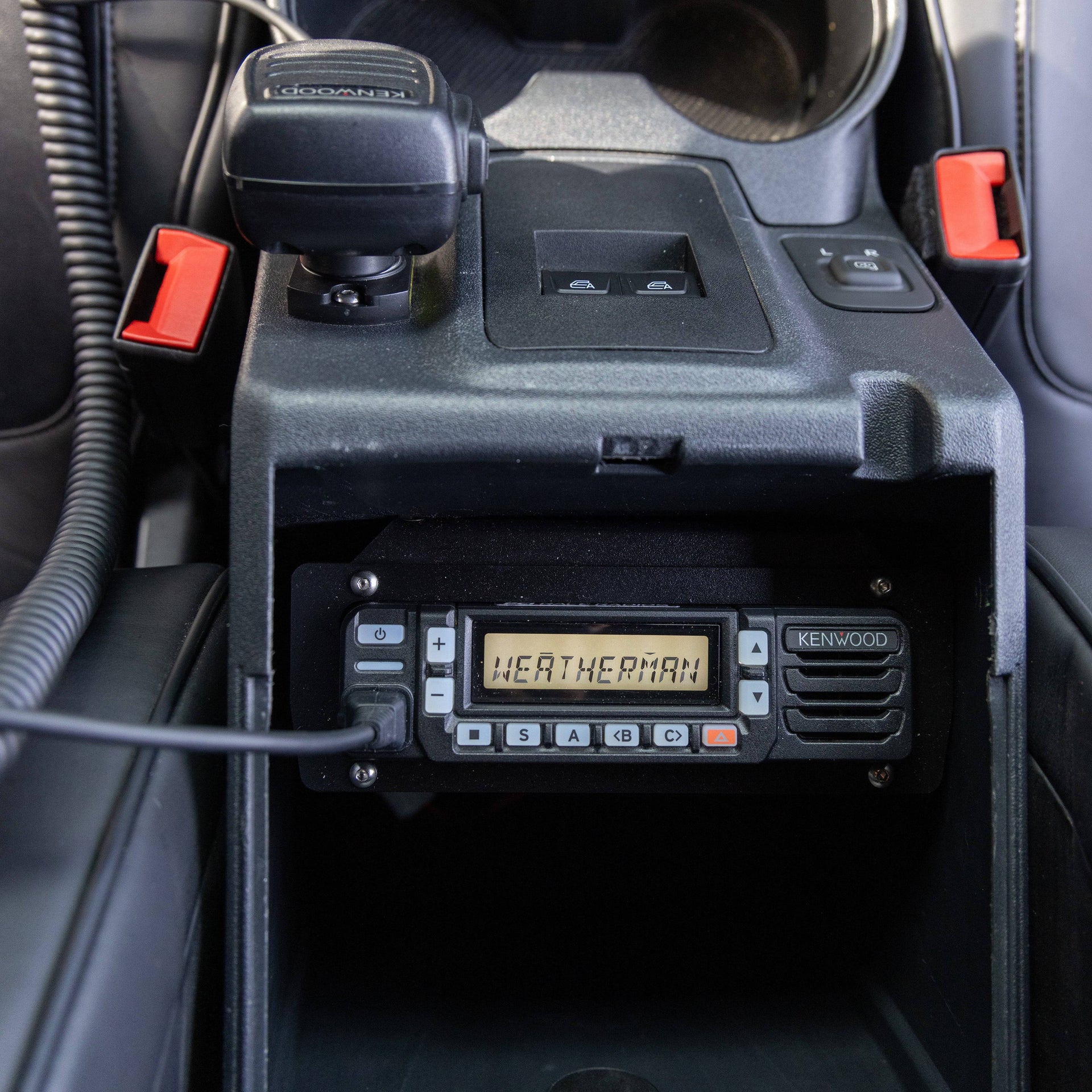 Ford Bronco Radio Console Bracket - PCI Race Radios