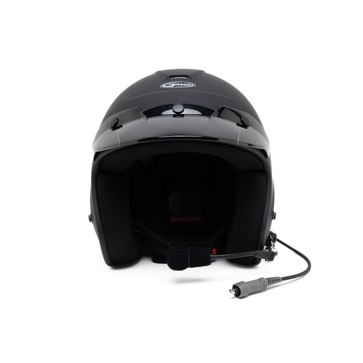 GMax OF-2 Open Face DOT Helmet - PCI Race Radios