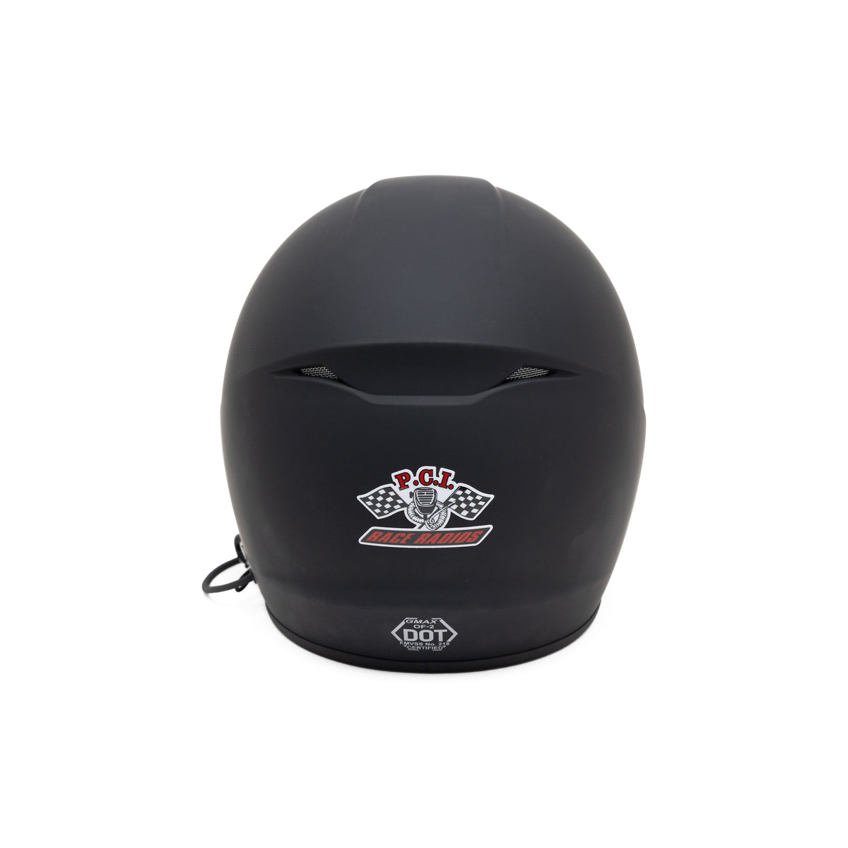 GMax OF-2 Open Face DOT Helmet - PCI Race Radios