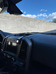 Gen 2 Raptor / F150 / Super Duty - Center Dash Fold Down GPS Mount (Garmin TREAD XL) - PCI Race Radios