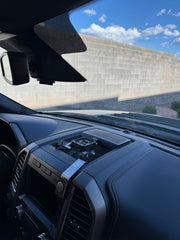 Gen 2 Raptor / F150 / Super Duty - Center Dash Fold Down GPS Mount (Garmin TREAD XL) - PCI Race Radios