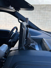 Gen 2 Raptor / F150 / Super Duty - Center Dash Fold Down GPS Mount (Garmin TREAD XL) - PCI Race Radios