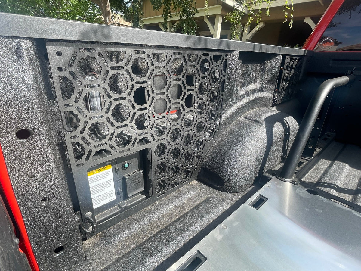 Bedside Organizer Panel kit - 2021 - 2023 Ford Raptor and F150 - PCI Race Radios