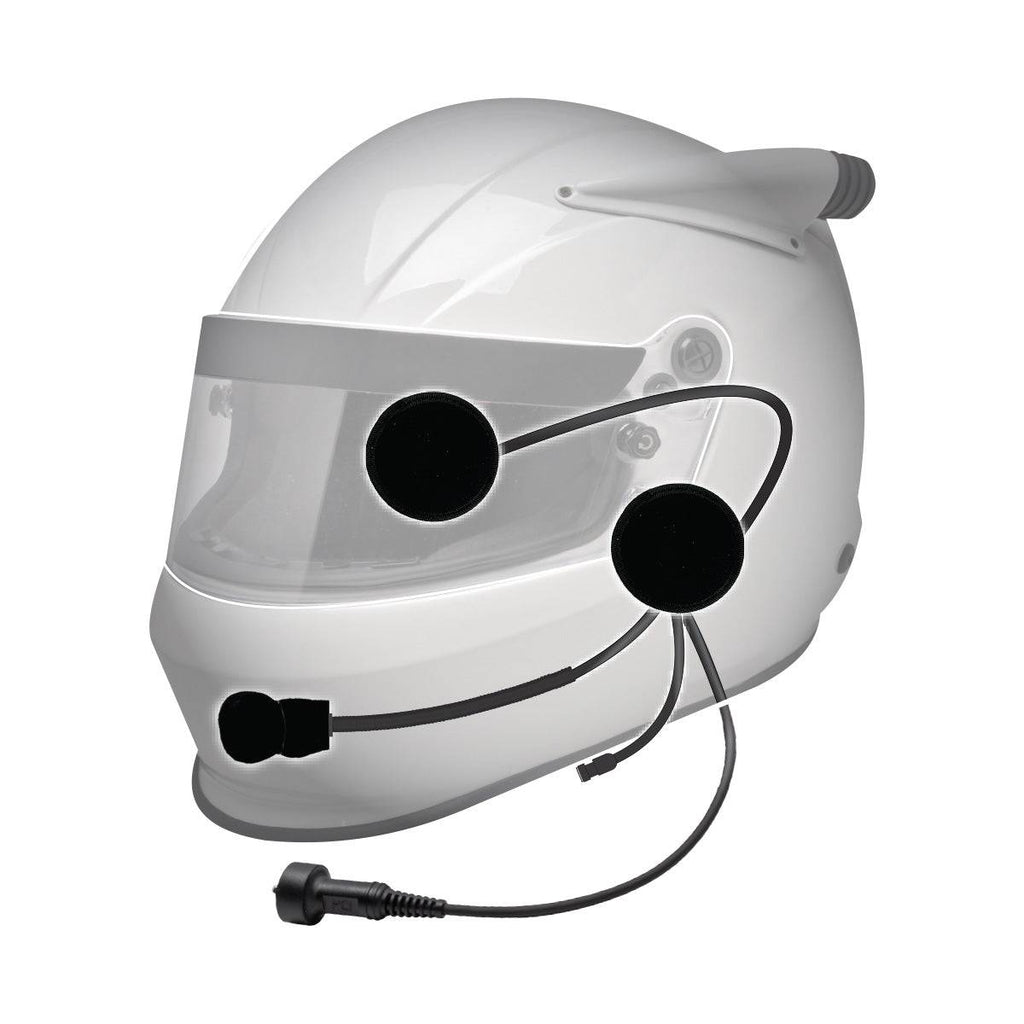 Elite Helmet Wiring Kit with M2 Race Speakers and Earjack - PCI Race Radios