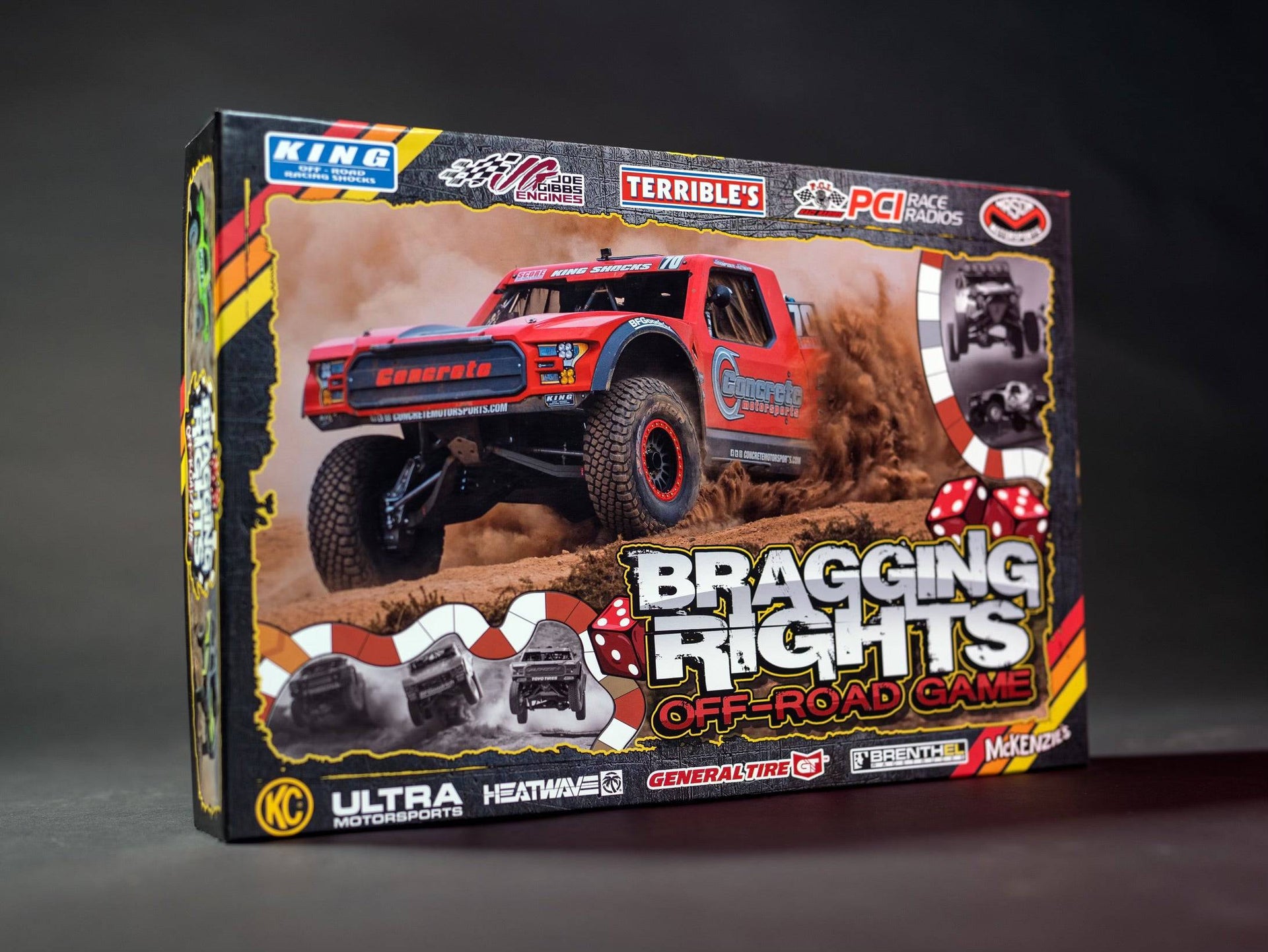Bragging Rights Board Game - PCI Race Radios