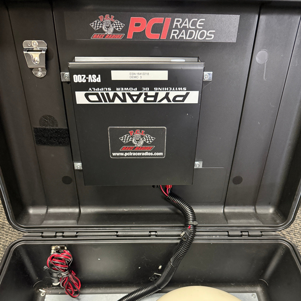 Clearance SatComm Chase System with Invertor - PCI Race Radios