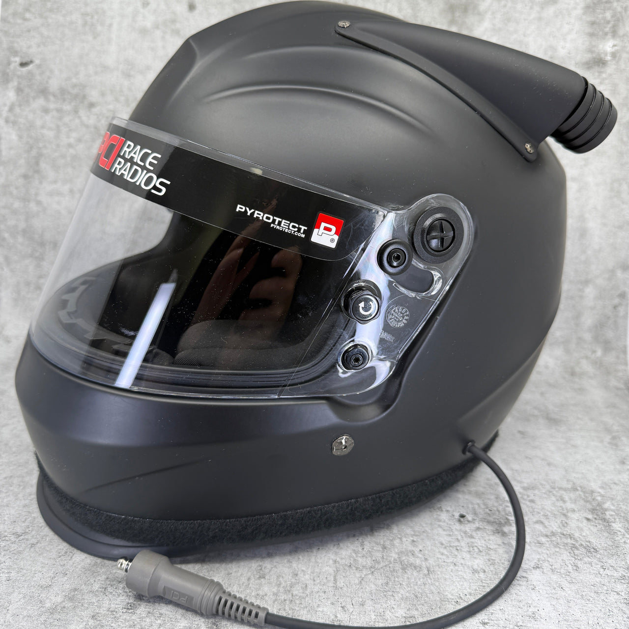 Clearance Pyrotect SportMax DOT Helmet - PCI Race Radios