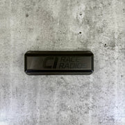 Clearance Magnetic Radio Cover for Icom and Kenwood Radios - Black Version - PCI Race Radios