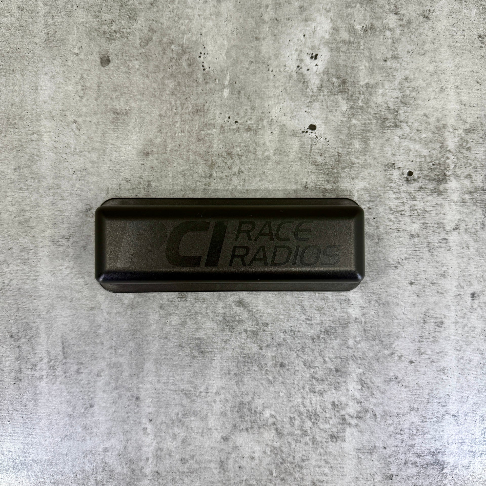 Clearance Magnetic Radio Cover for Icom and Kenwood Radios - Black Version - PCI Race Radios