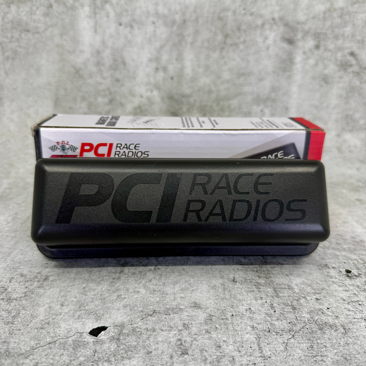 Clearance Magnetic Radio Cover for Icom and Kenwood Radios - Black Version - PCI Race Radios