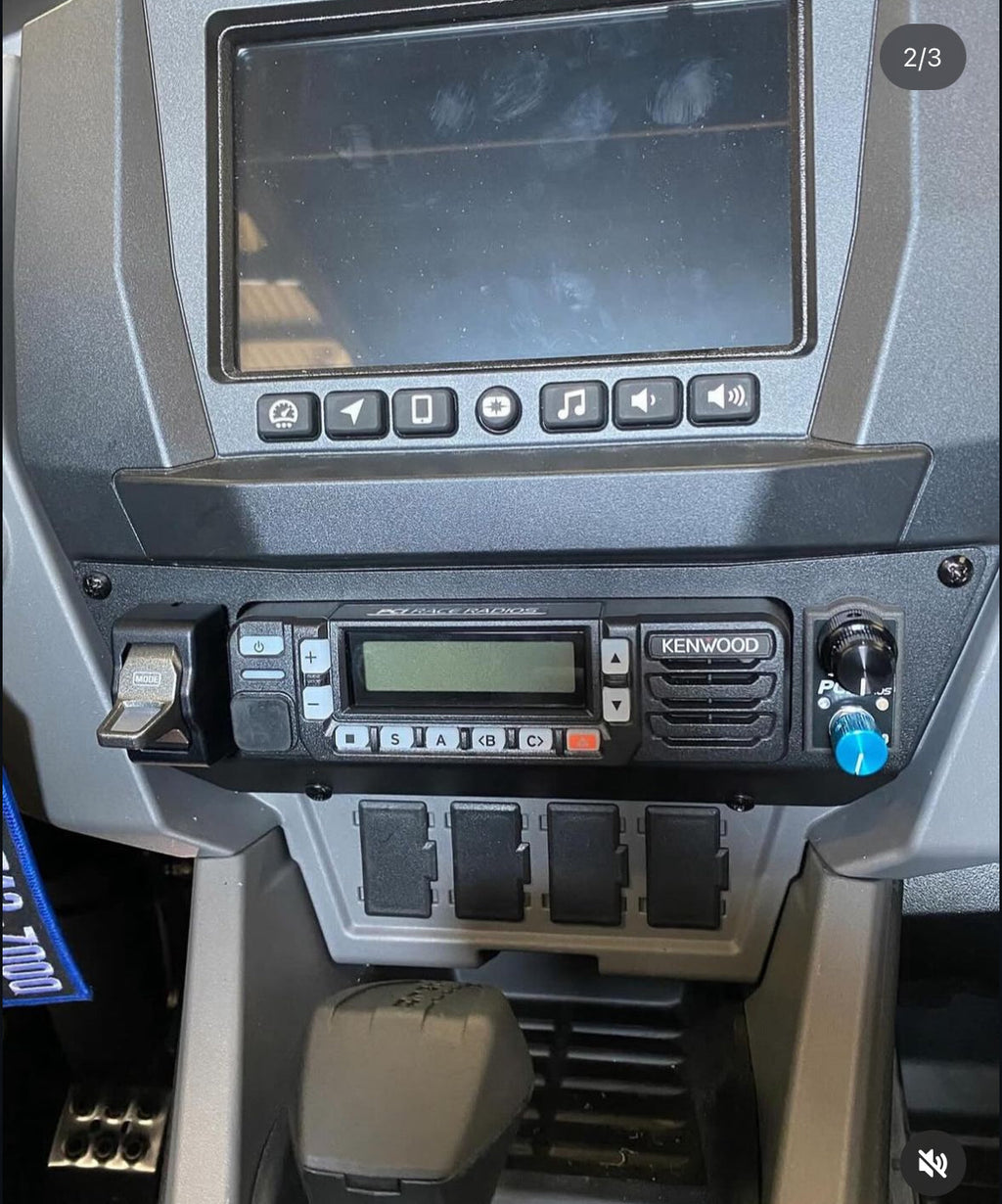 SFM Polaris Pro/25 Single Deck Mount - PCI Race Radios