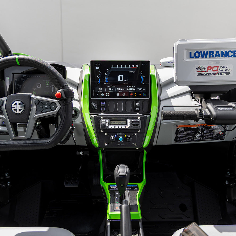 Kawasaki Teryx H2 Radio and Intercom Bracket