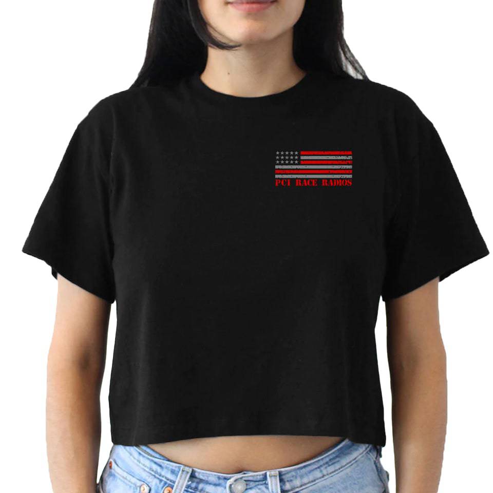PCI Liberty Ladies Crop Shirt - PCI Race Radios