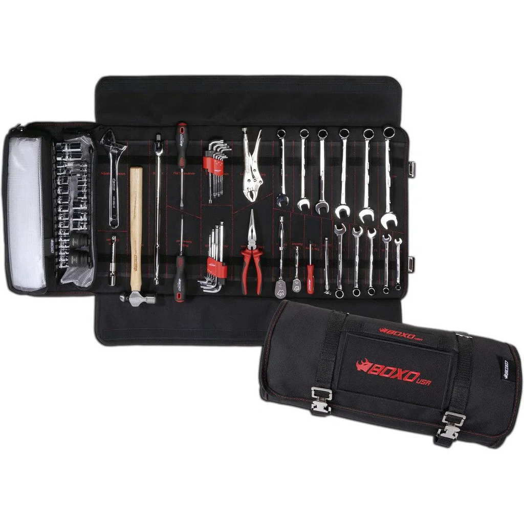 Boxo UTV Roll | 69-Piece Metric UTV Tool Roll
