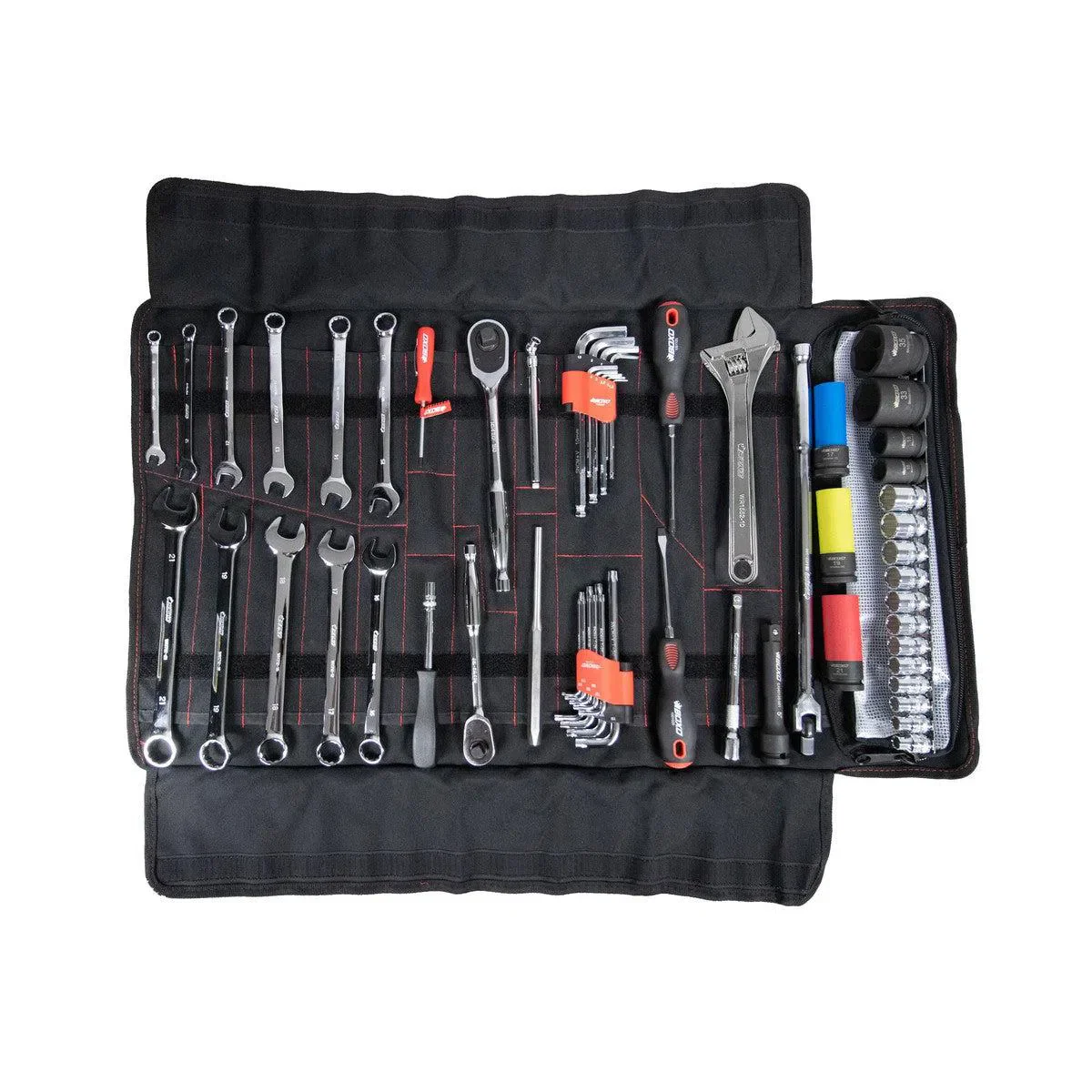 Boxo Off-Road Bag | 80-Piece Off-Road Tool Bag and Tool Roll