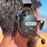 Sena Toughtalk Headset in Use