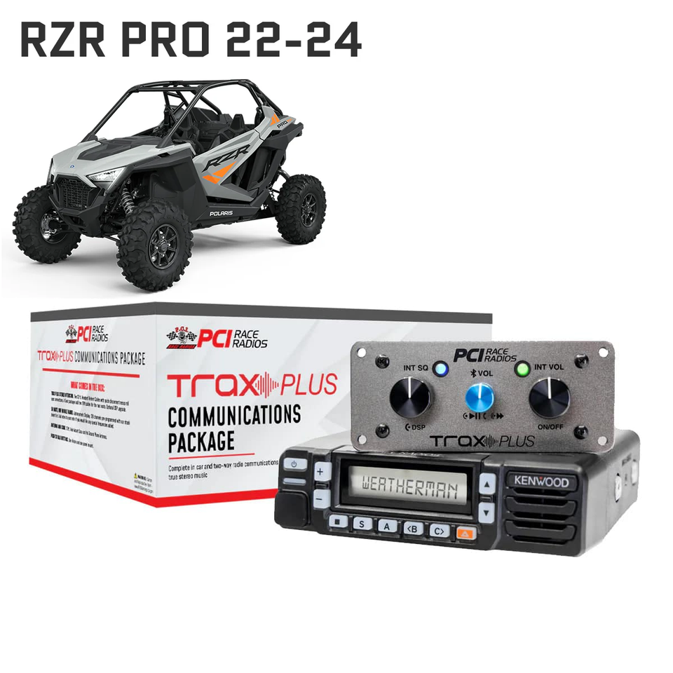 Rzr Letters RZR PRO 2022-2024 Trax UTV Communications Package