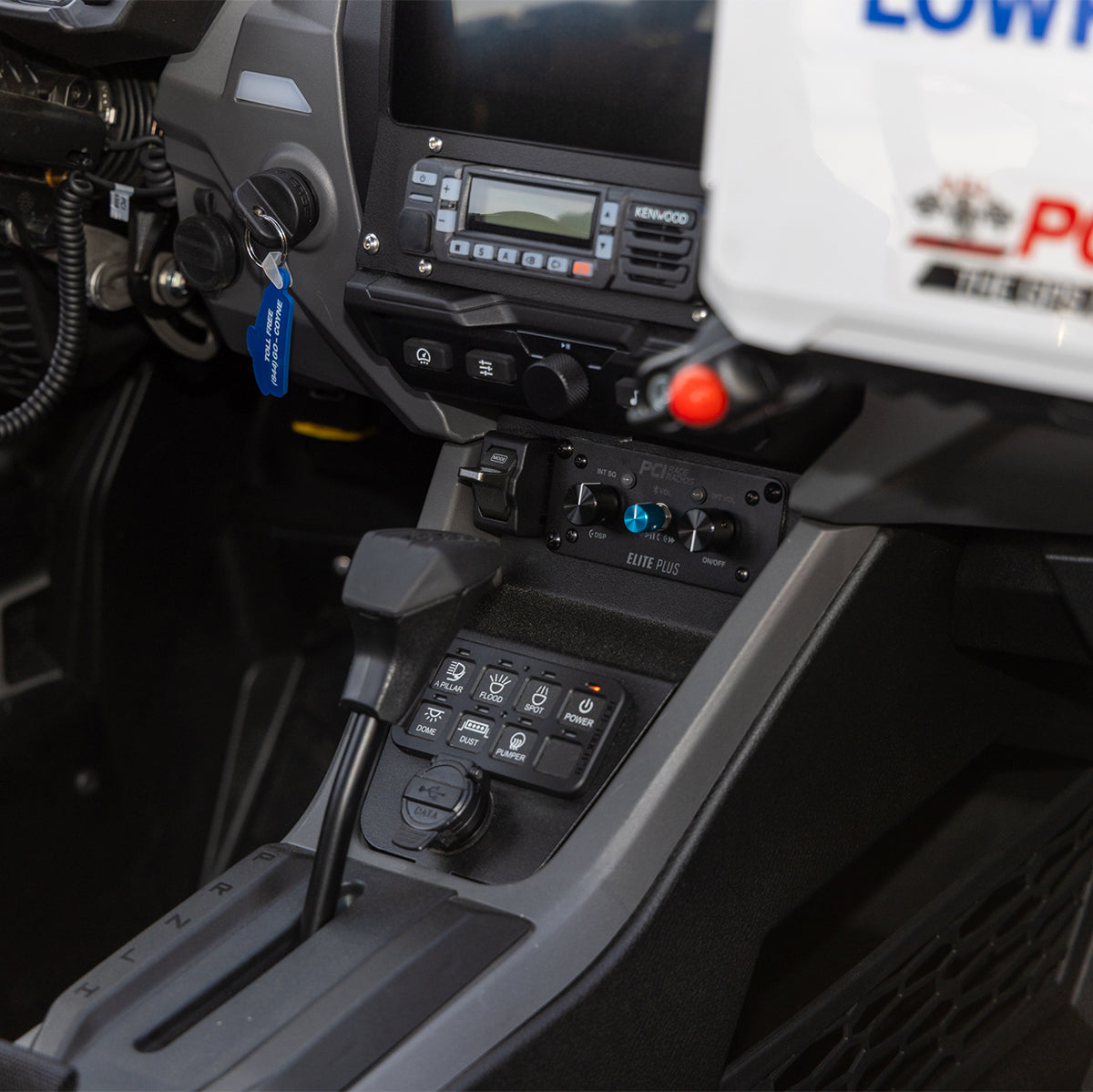 Polaris 2026+ RZR Pro R Intercom and Switch Pros 8 Bracket - PCI Race Radios