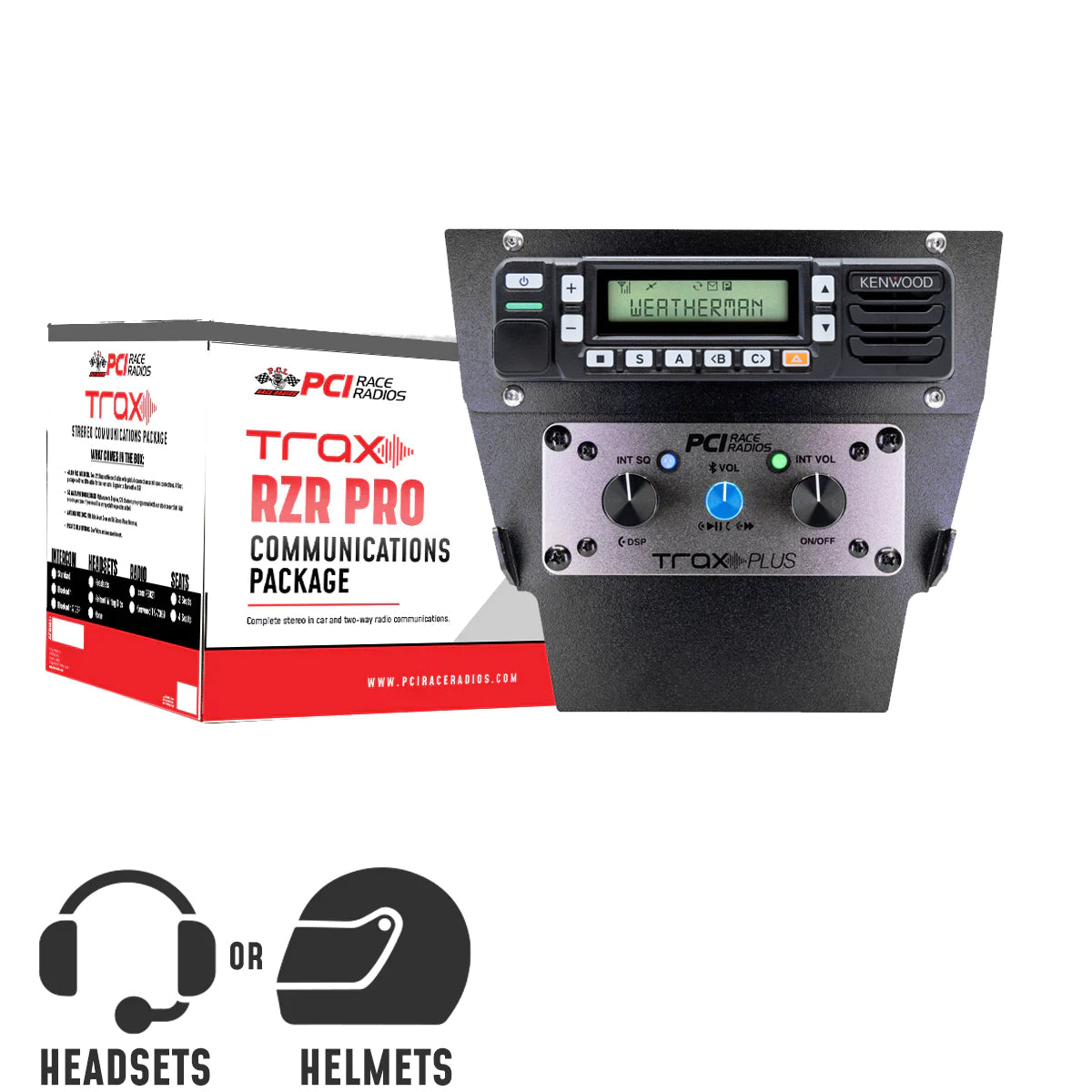 RZR PRO Trax Stereo Complete Communications Package