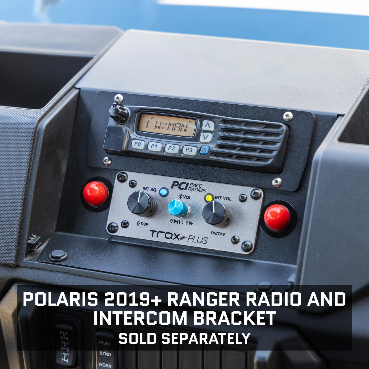 Polaris Ranger Trax UTV Communications Package - PCI Race Radios