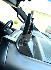 Gen 3 Raptor & 2021+ F150 - Center Dash Fold Down GPS mount - Garmin TREAD XL - PCI Race Radios