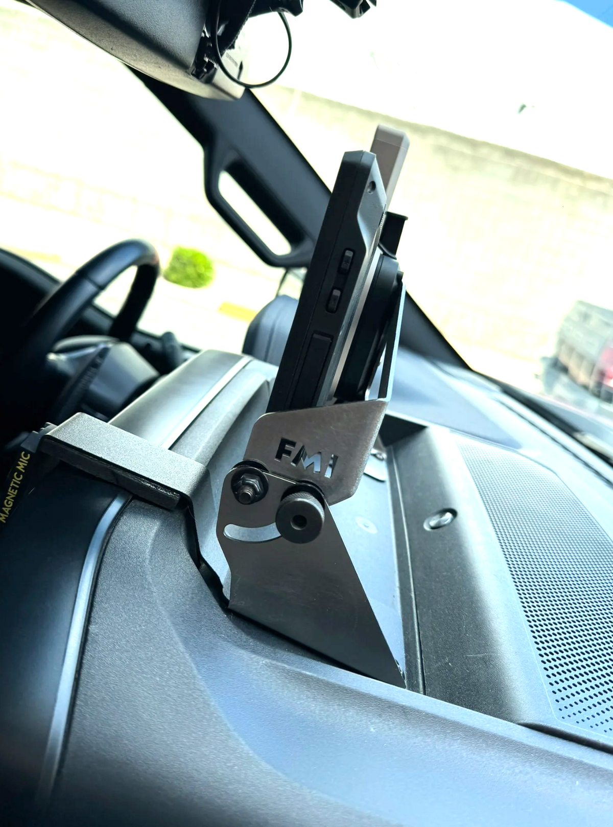 Gen 3 Raptor & 2021+ F150 - Center Dash Fold Down GPS mount - Garmin TREAD XL - PCI Race Radios