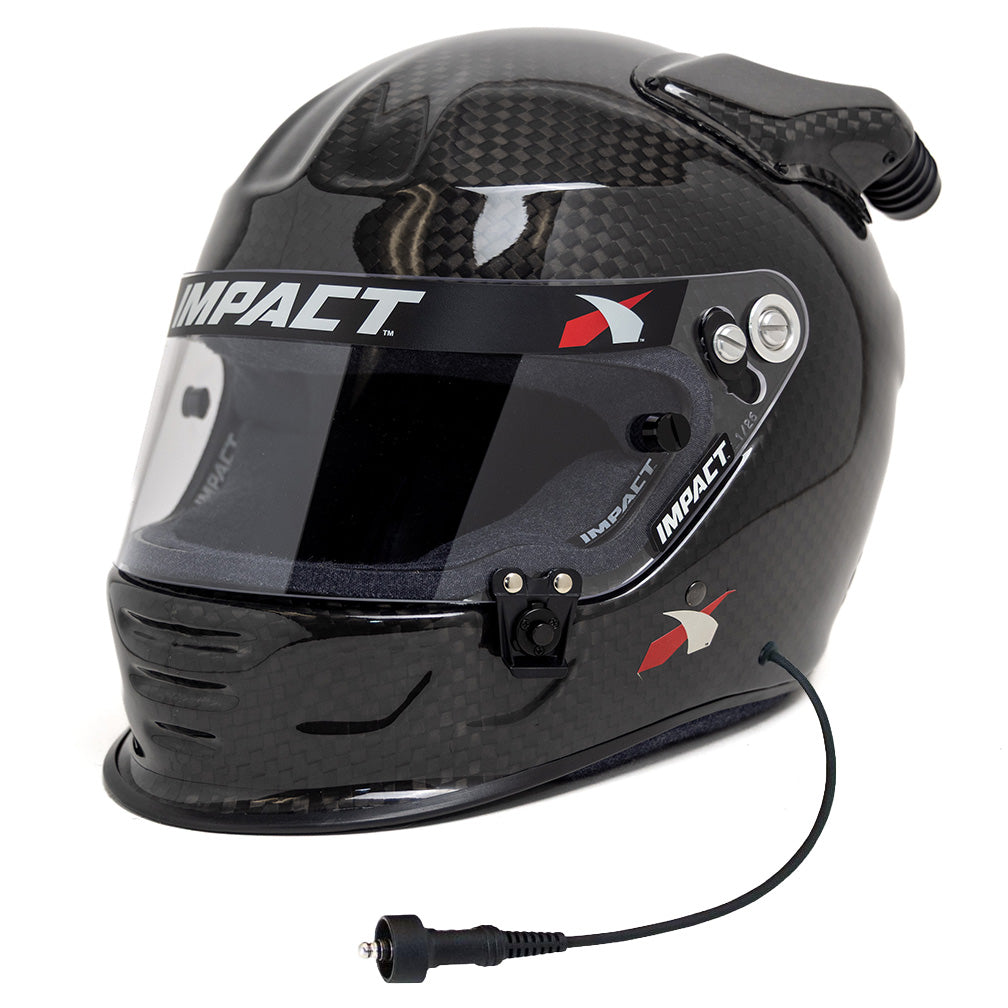 PCI Elite Wired Impact CARBON Air Draft OS20 SA2025 Helmet - PCI Race Radios