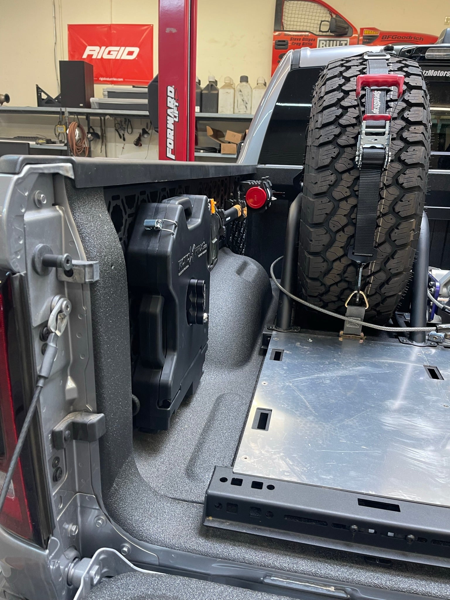 Ram TRX - Bed Organizer Panel kit - one side - PCI Race Radios