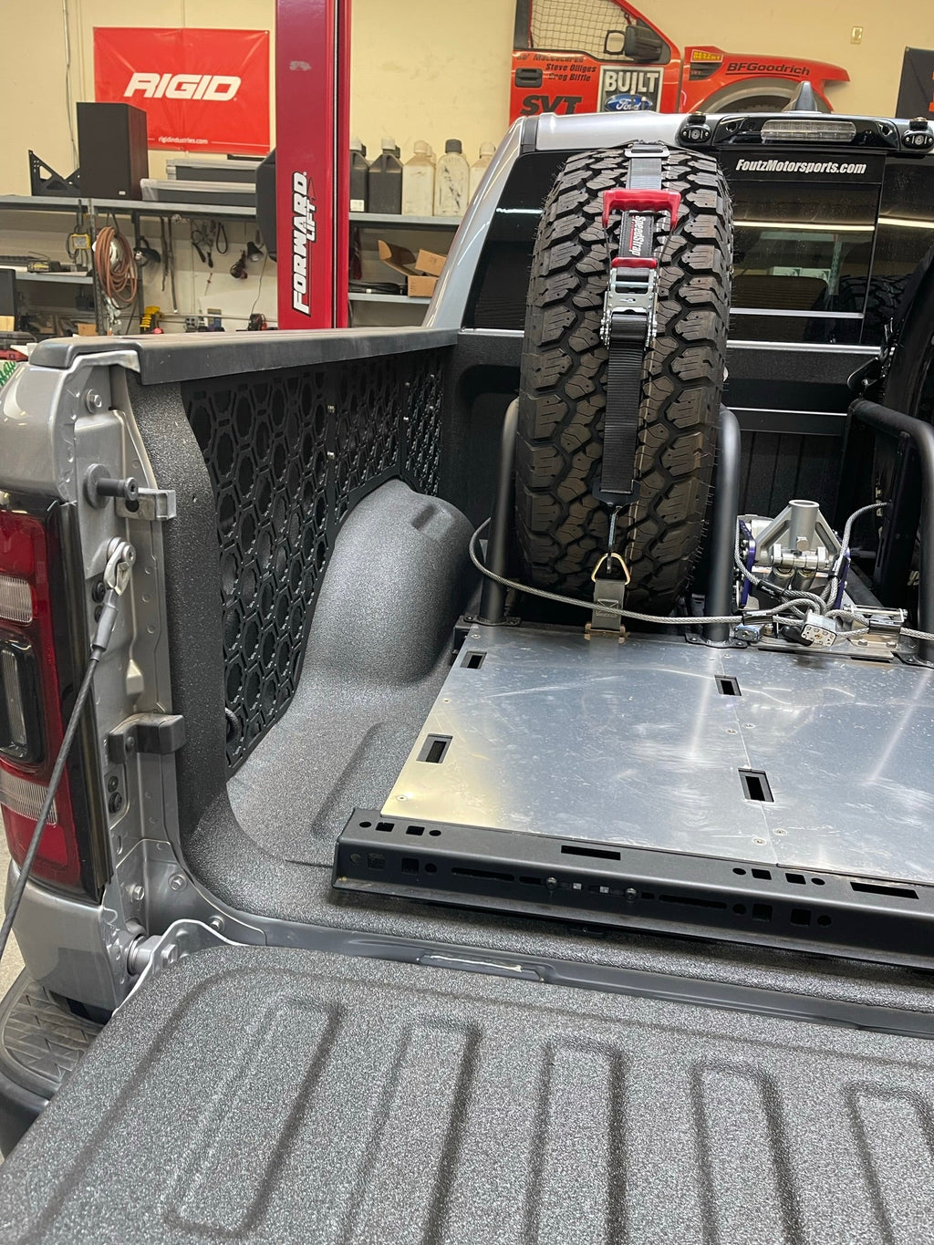 Ram TRX - Bed Organizer Panel kit - one side - PCI Race Radios