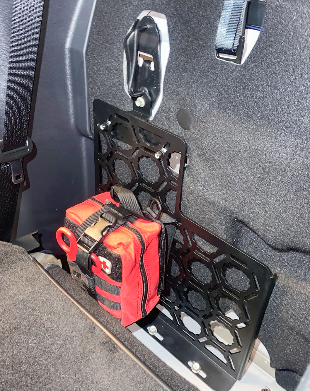 2021+  Raptor - Behind Rear Seat Panel Kit by Adapt-A-Panel - PCI Race Radios