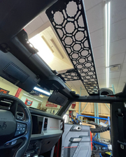 Bronco Raptor 2022 + Inside Roof Mount (across front seats with short front panel) by Adapt-A-Panel - PCI Race Radios