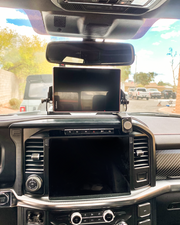 (2024+) Gen 3.5 Raptor - and 2024-up F150 - Center Dash Fold Down GPS mount - Garmin TREAD XL - PCI Race Radios
