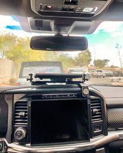 (2024+) Gen 3.5 Raptor - and 2024-up F150 - Center Dash Fold Down GPS mount - Garmin TREAD XL - PCI Race Radios