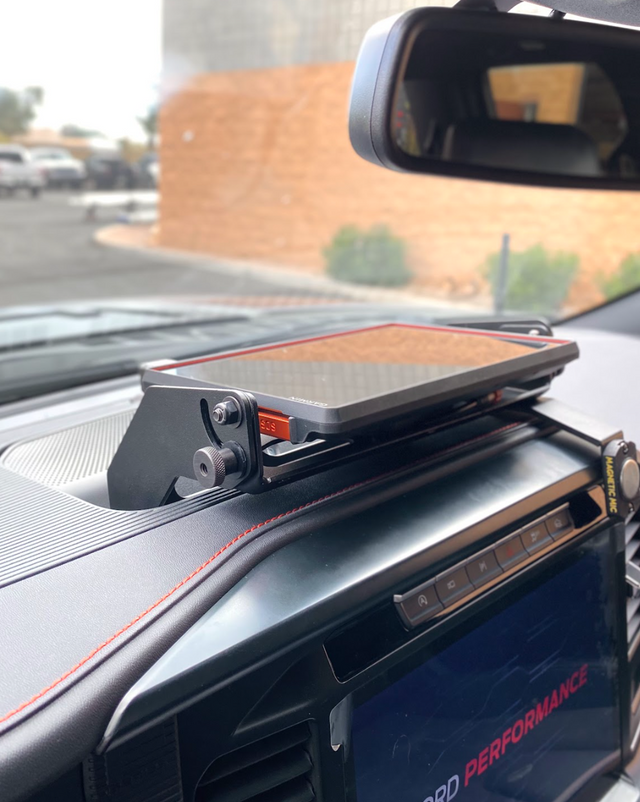 Foutz Motorsports 2024+ Gen 3.5 Raptor and F150 Center Dash Fold Down
