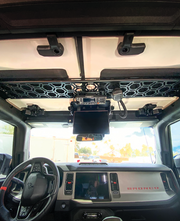 Fold Down Garmin TREAD-XL GPS Mount - (for Bronco & Bronco Raptor Roof Panel) - PCI Race Radios