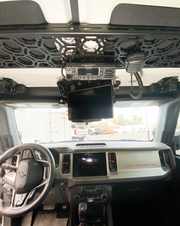 Fold Down Garmin TREAD-XL GPS Mount - (for Bronco & Bronco Raptor Roof Panel) - PCI Race Radios