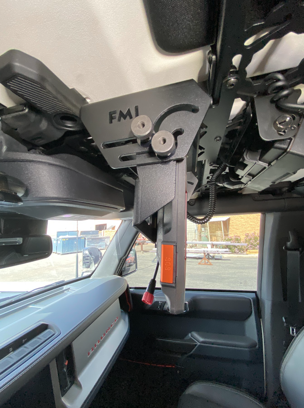 Fold Down Garmin TREAD-XL GPS Mount - (for Bronco & Bronco Raptor Roof Panel) - PCI Race Radios