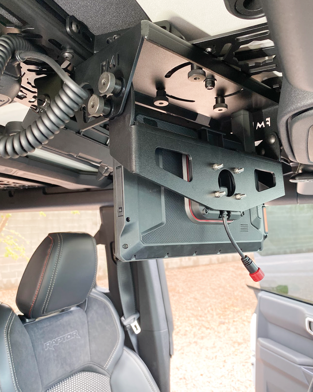 Fold Down Garmin TREAD-XL GPS Mount - (for Bronco & Bronco Raptor Roof Panel) - PCI Race Radios