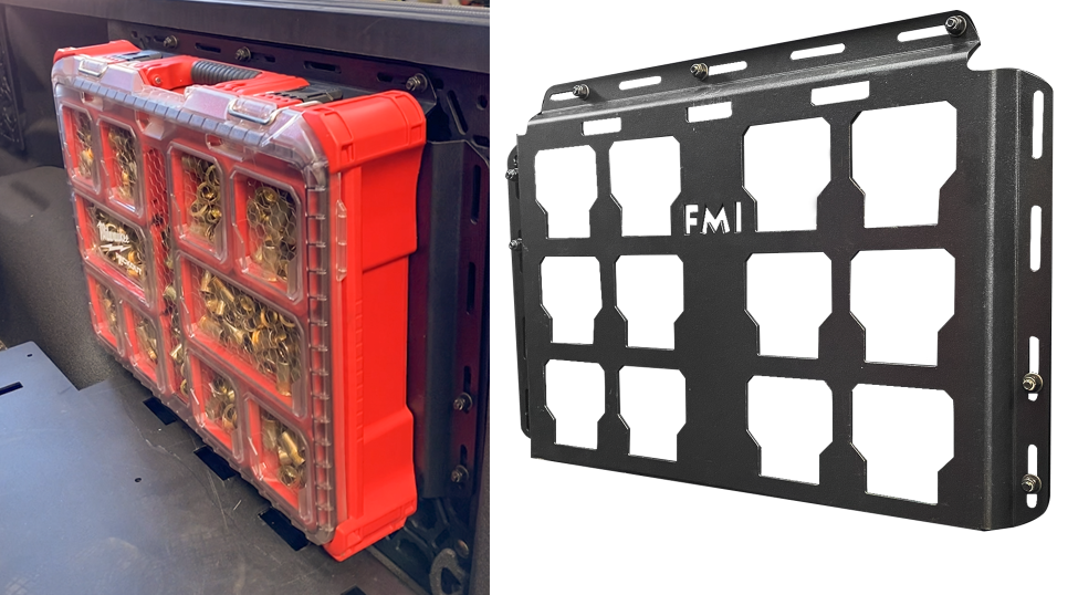 PACKOUT Storage Universal Mounting Plate - PCI Race Radios