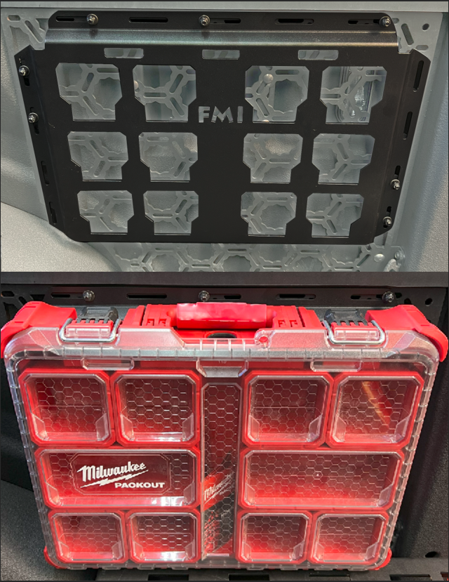 PACKOUT Storage Universal Mounting Plate - PCI Race Radios