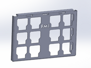 PACKOUT Storage Universal Mounting Plate - PCI Race Radios